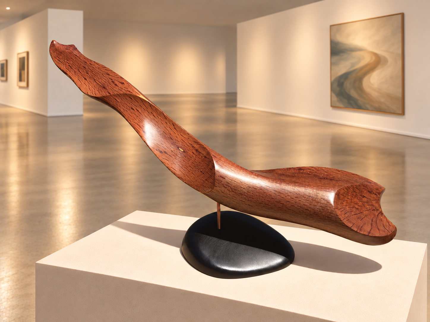 Afterimage, a Hairy Oak sculpture by John Helle-Nielsen